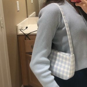 Plaid brandy melville purse!!